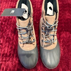 Sorel Tan and Black Waterproof Boots